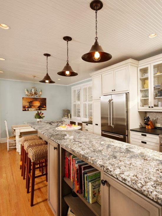 modern country kitchen colors photo - 9