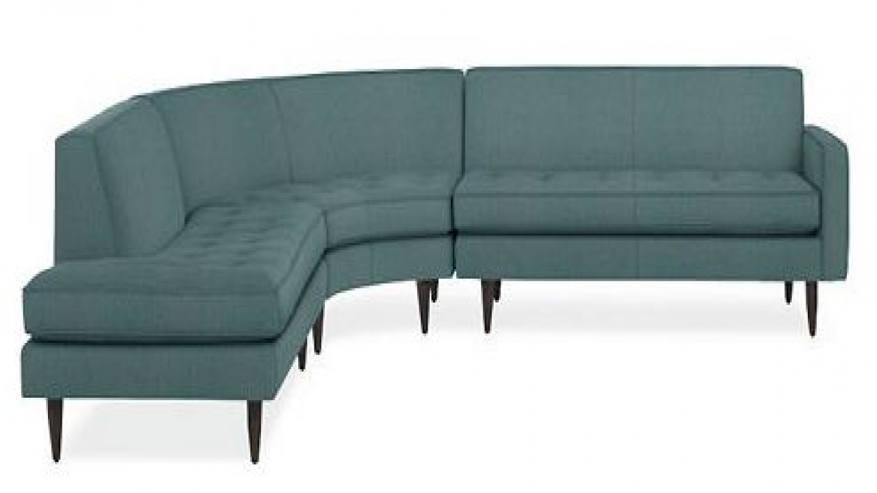 modern curved sectional sofas photo - 10
