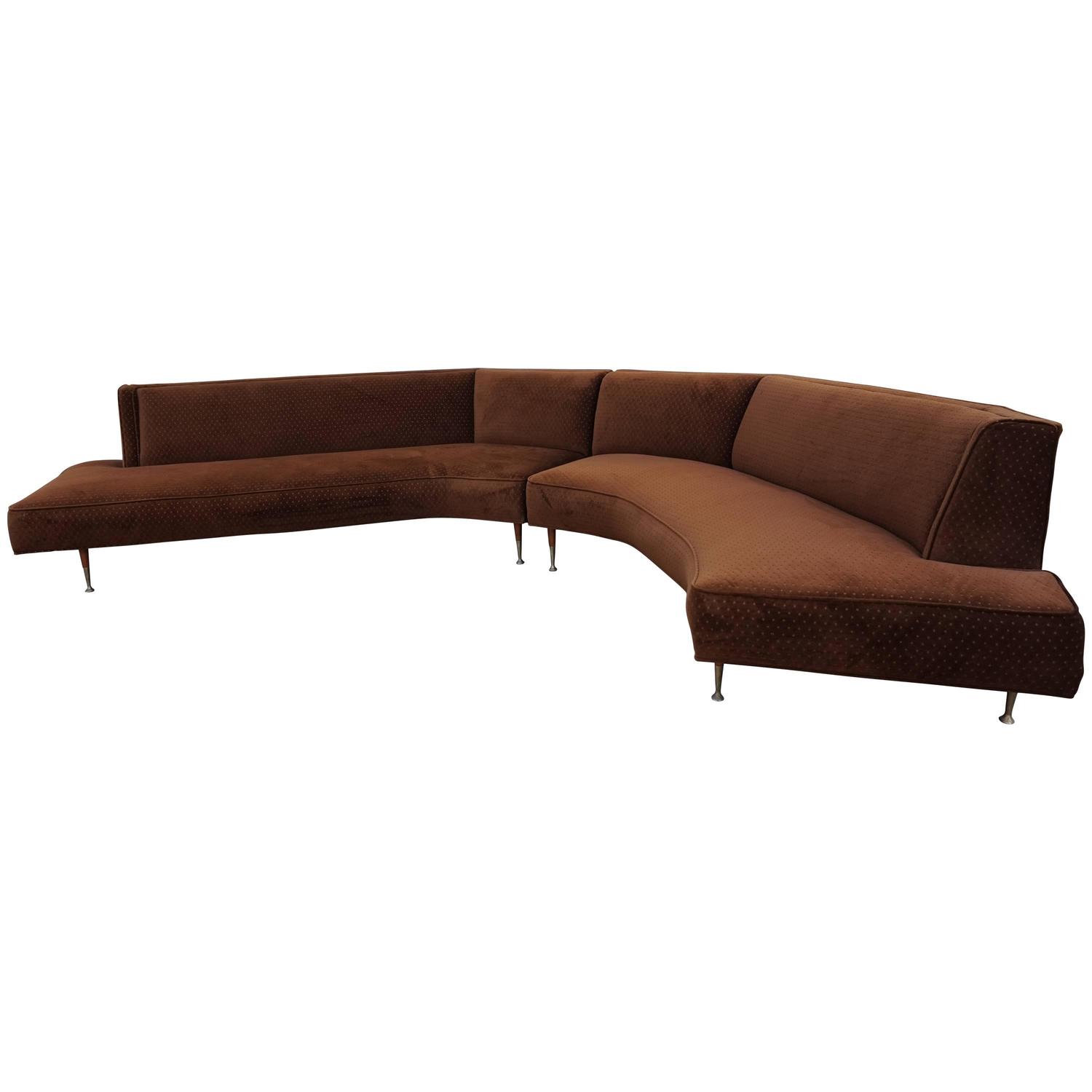 modern curved sectional sofas photo - 4