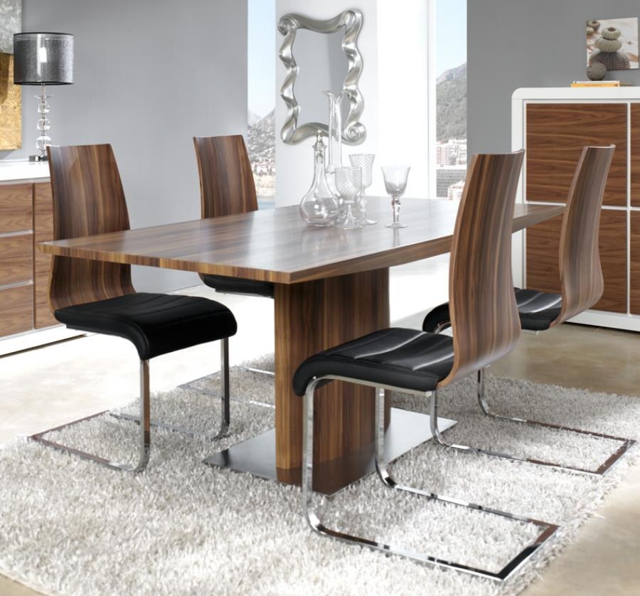 modern dining tables and chairs photo - 5