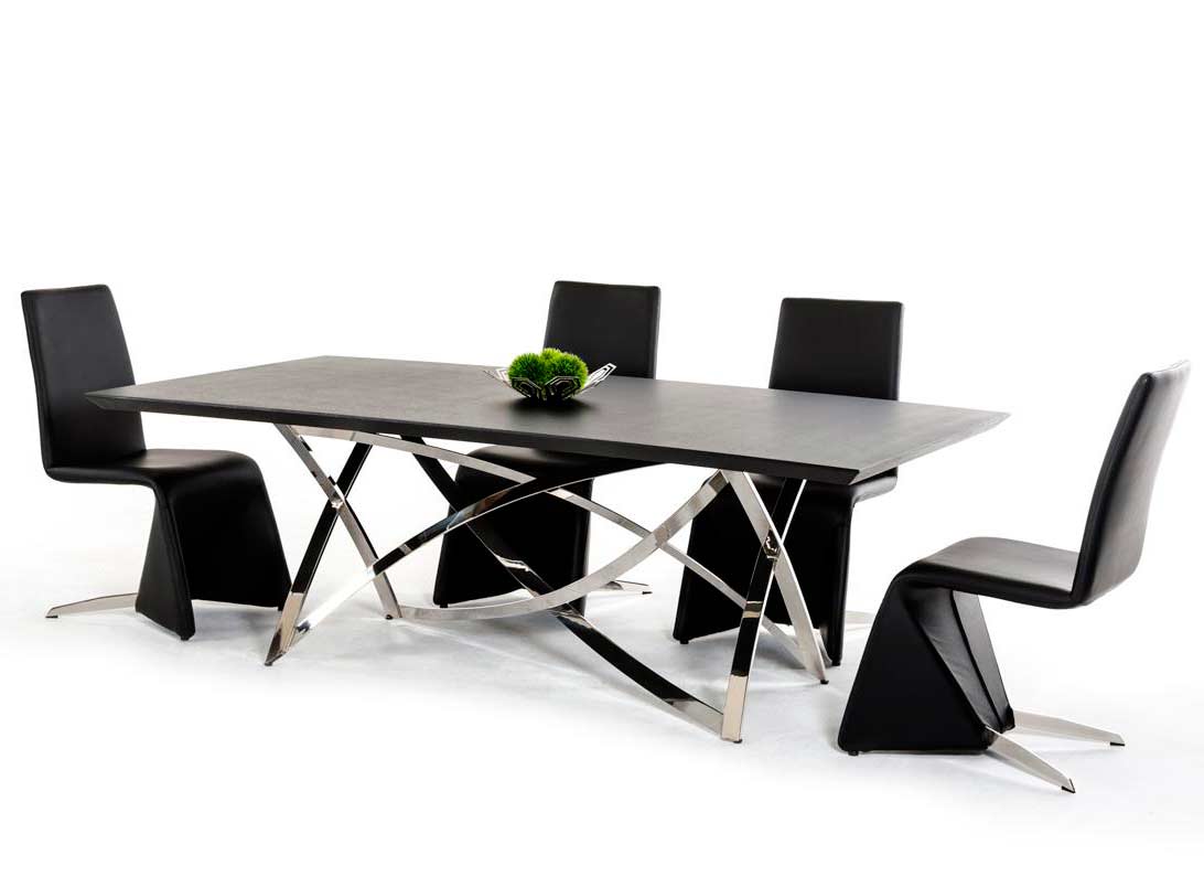 modern dining tables and chairs photo - 7