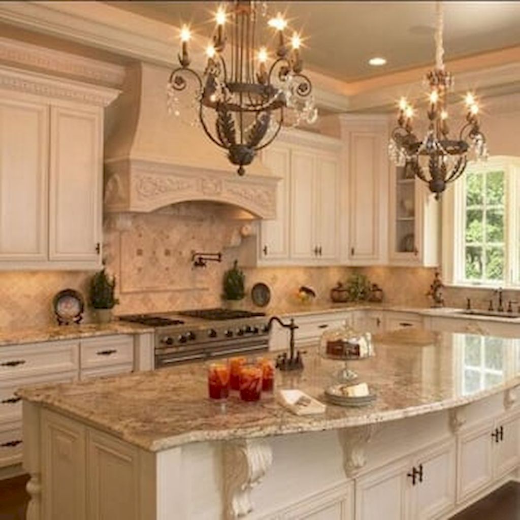 modern french country kitchen designs photo - 7