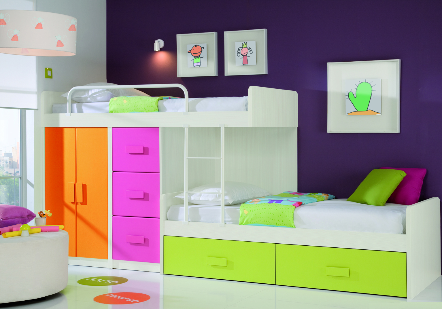 modern kids bedroom furniture photo - 4