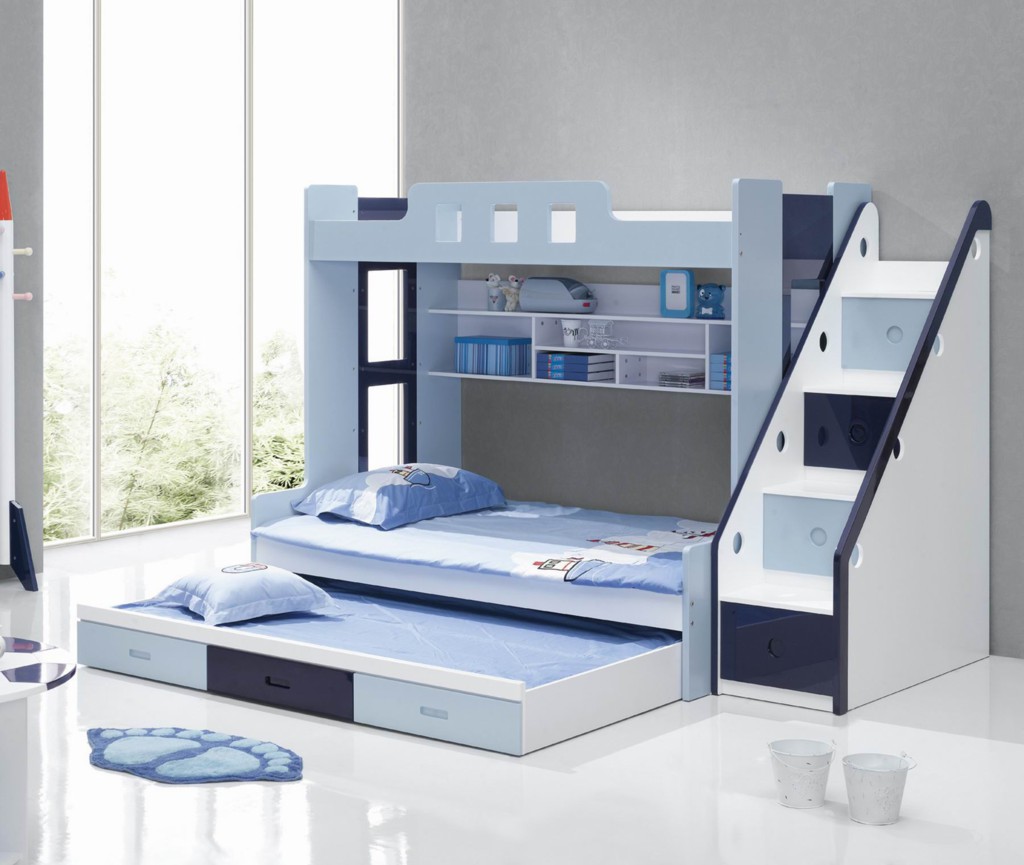 modern kids furniture bunk beds photo - 3