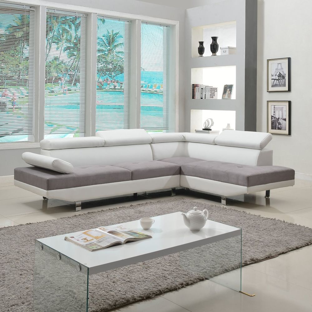 modern living room sectional sofas photo - 10