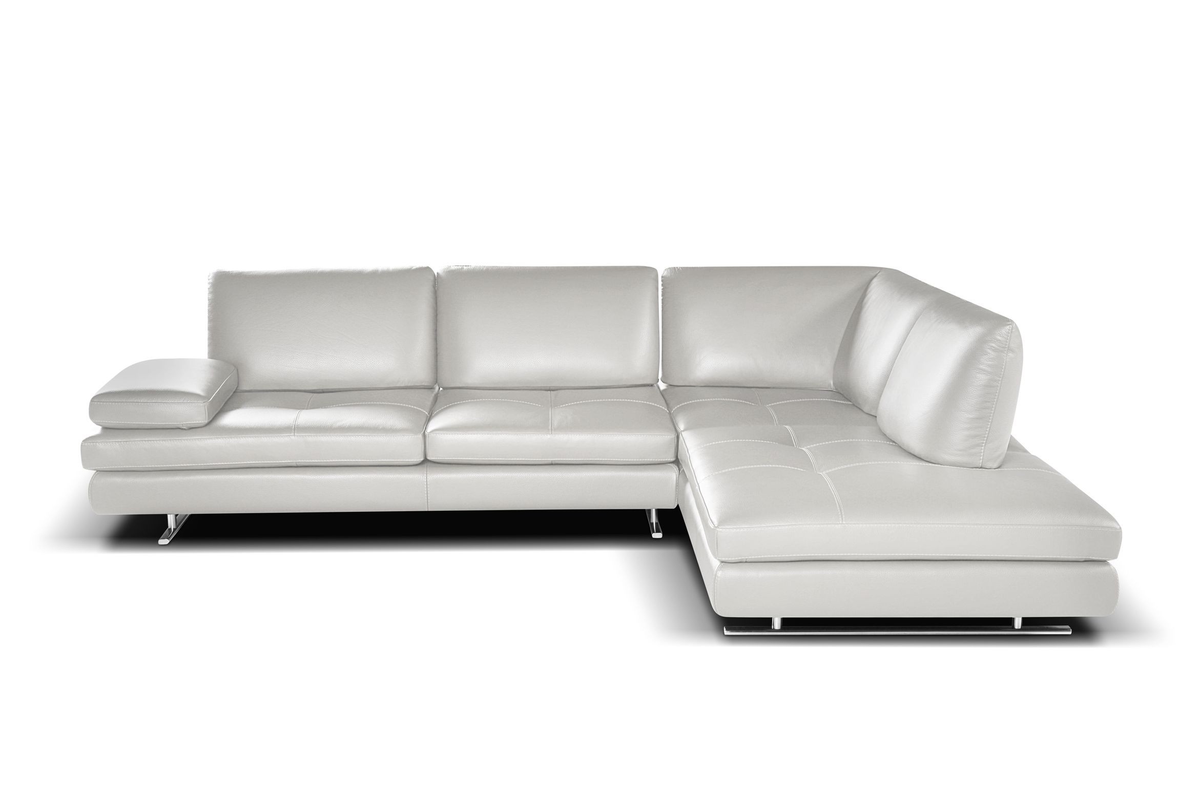modern sectional sofa chaise photo - 9