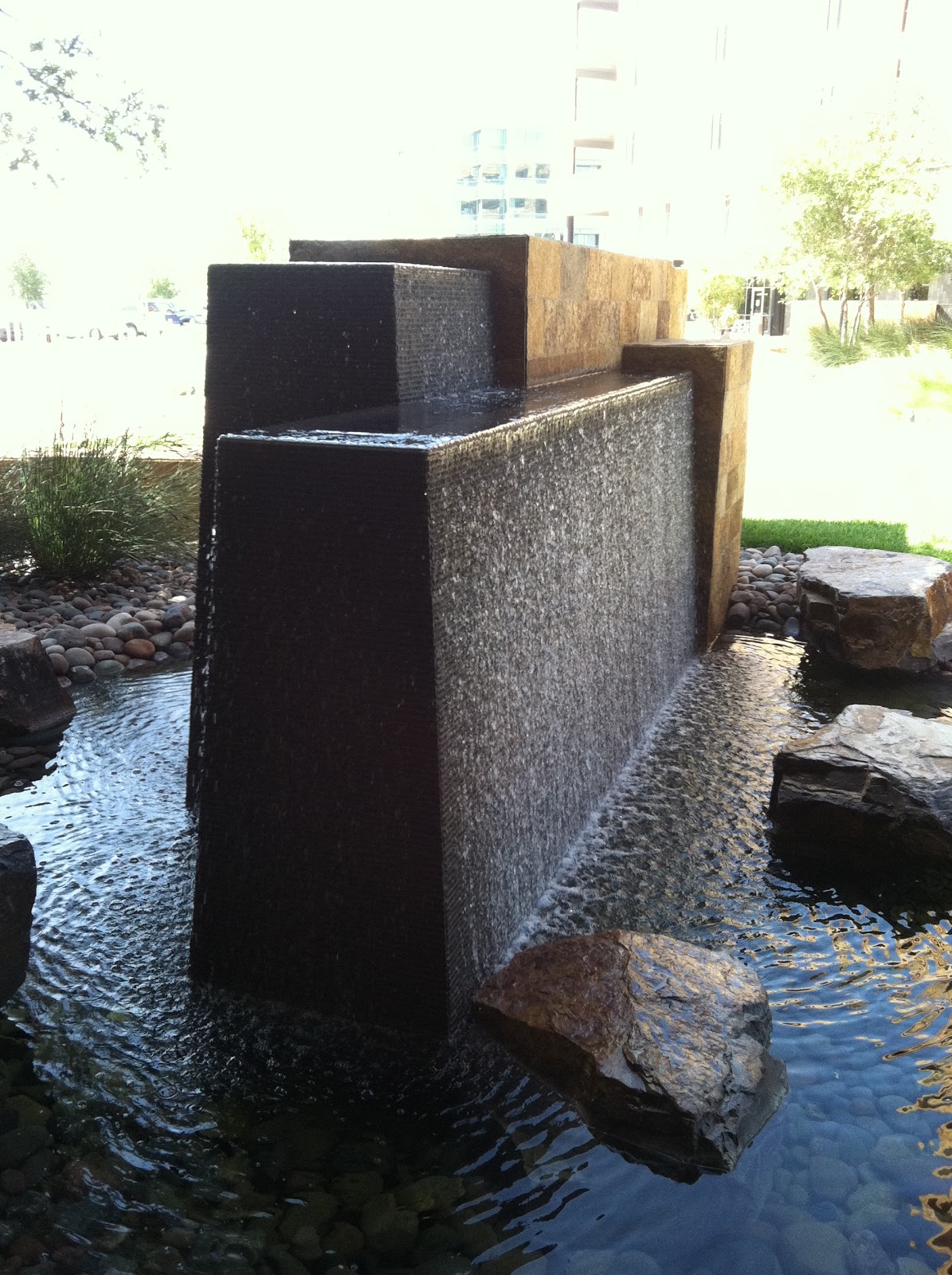 modern water fountains contemporary photo - 4
