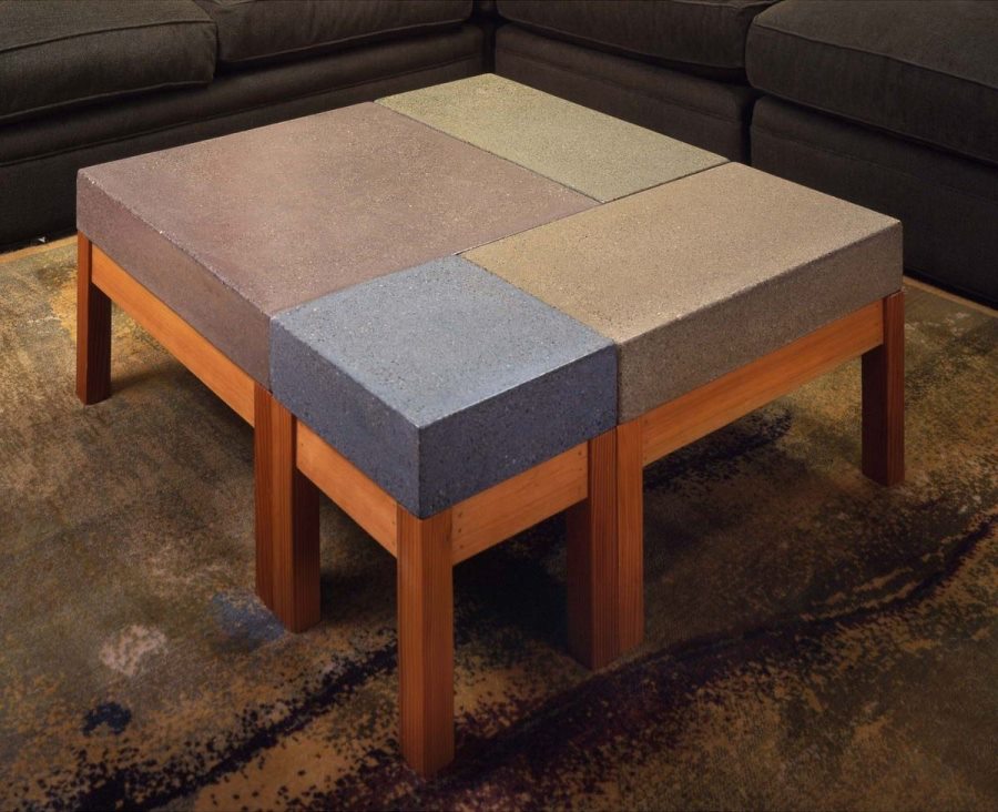 modular coffee table design photo - 2