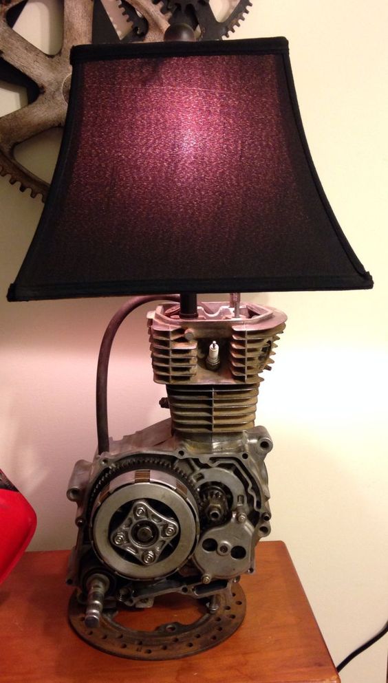 motocross bedroom lamp photo - 5