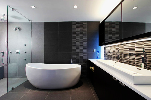 nice bathroom designs tiles photo - 6