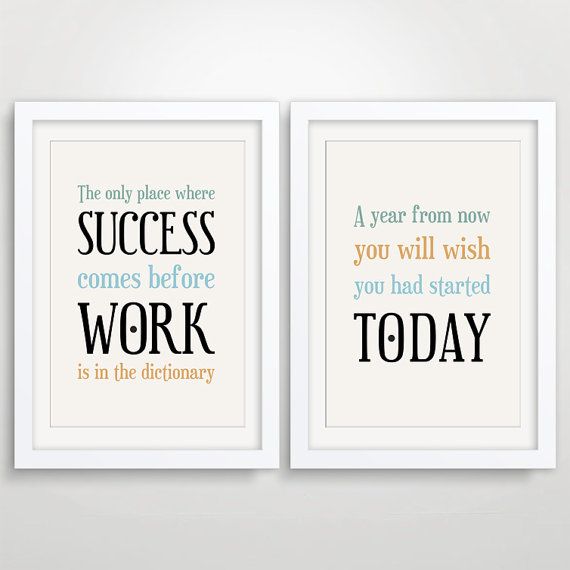 office wall decor quotes photo - 3