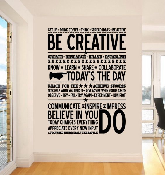 office wall decor quotes photo - 5