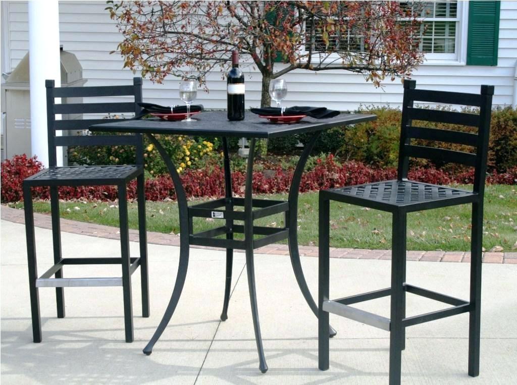 outdoor bar height furniture sets photo - 3