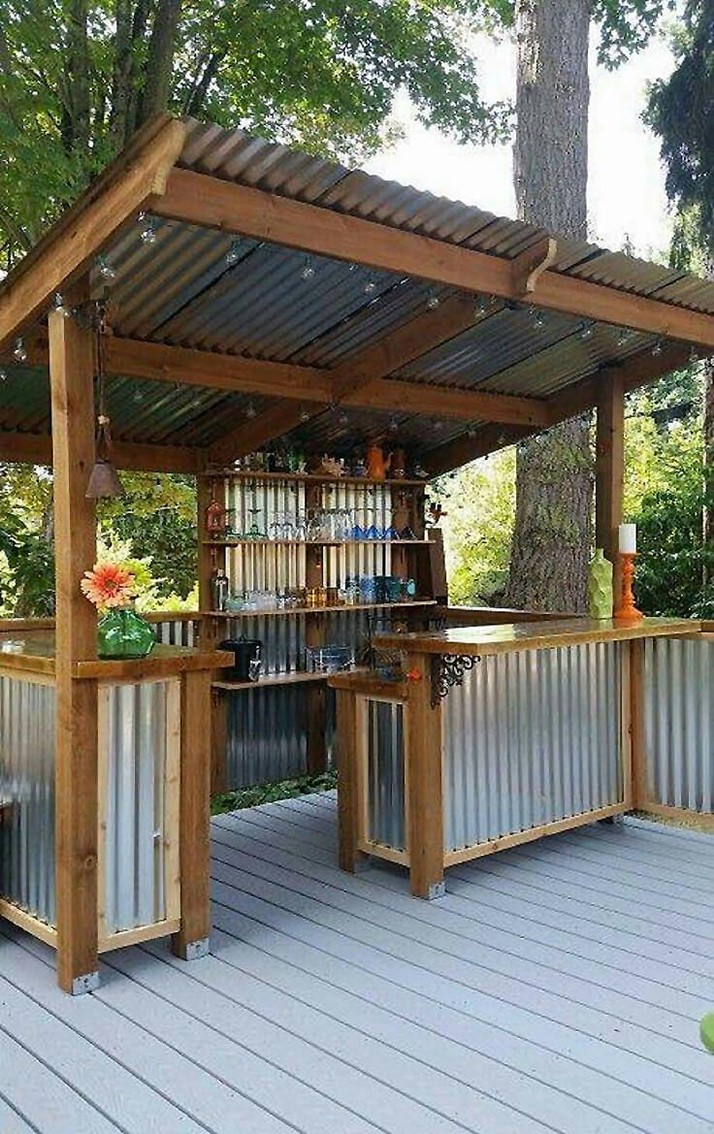 outdoor bar plans and designs photo - 3