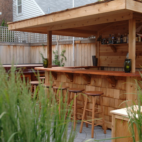 outdoor bar plans and designs photo - 5