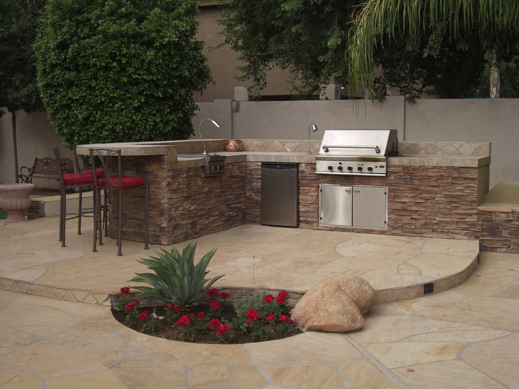 outdoor barbeque designs photo - 1