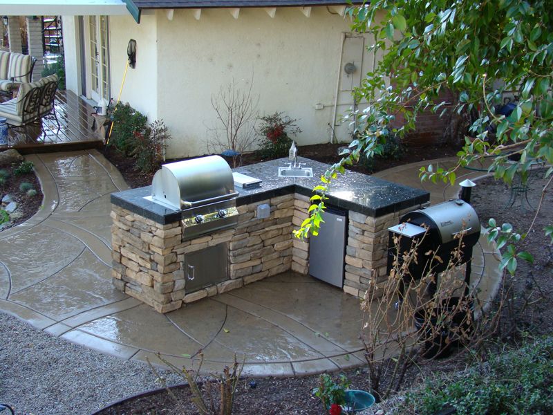 outdoor barbeque designs photo - 6