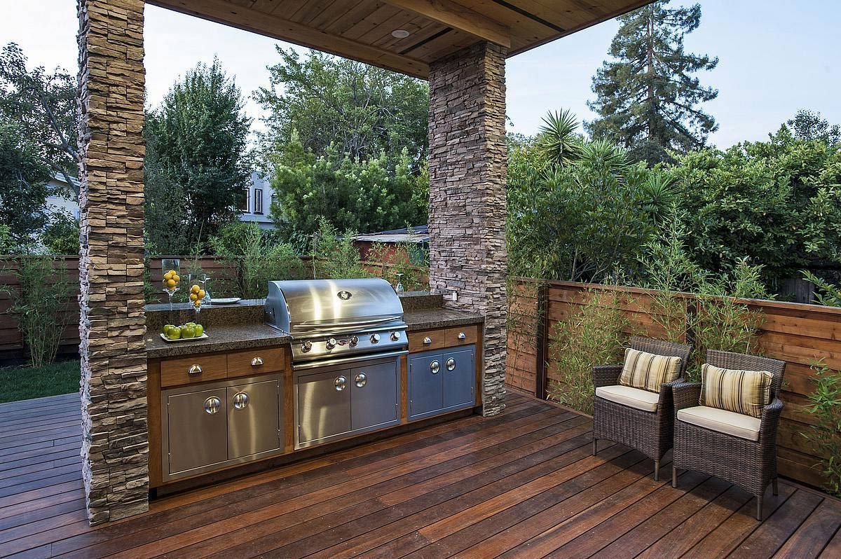 Outdoor barbeque designs Hawk Haven