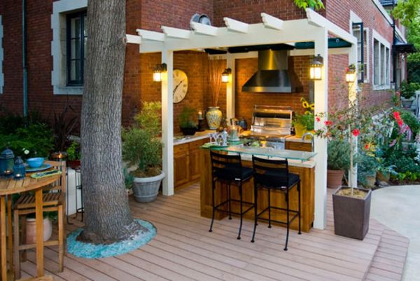 outdoor country kitchen designs photo - 4