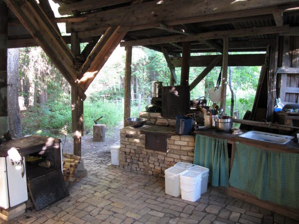 outdoor country kitchen designs photo - 9