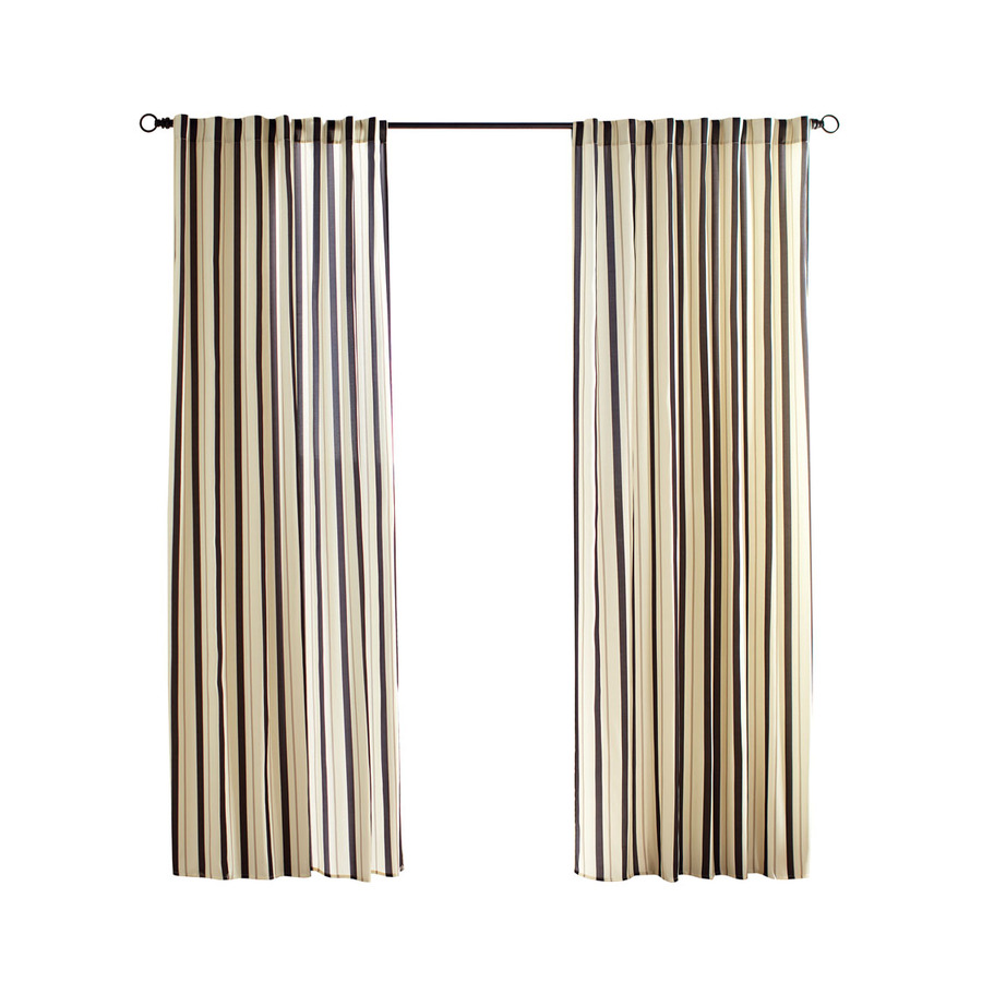 outdoor curtains black photo - 3