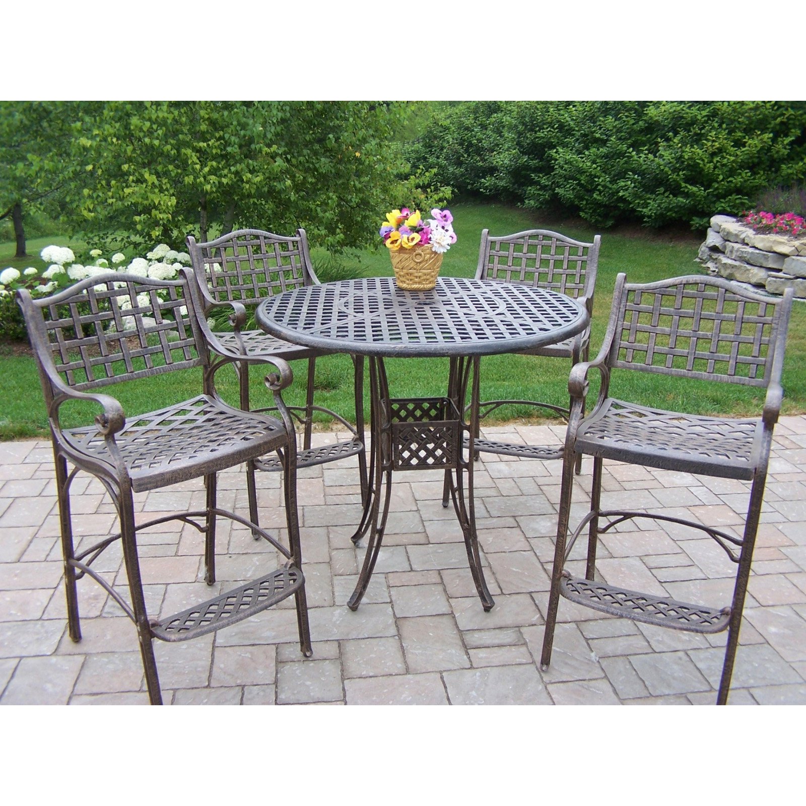 outdoor dining sets bar height photo - 4