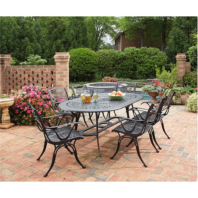 outdoor dining sets black photo - 1