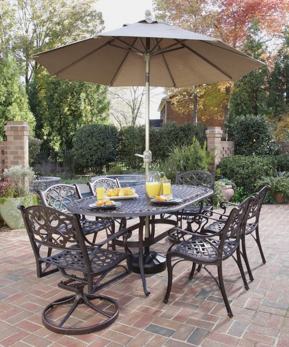 outdoor dining sets black photo - 5