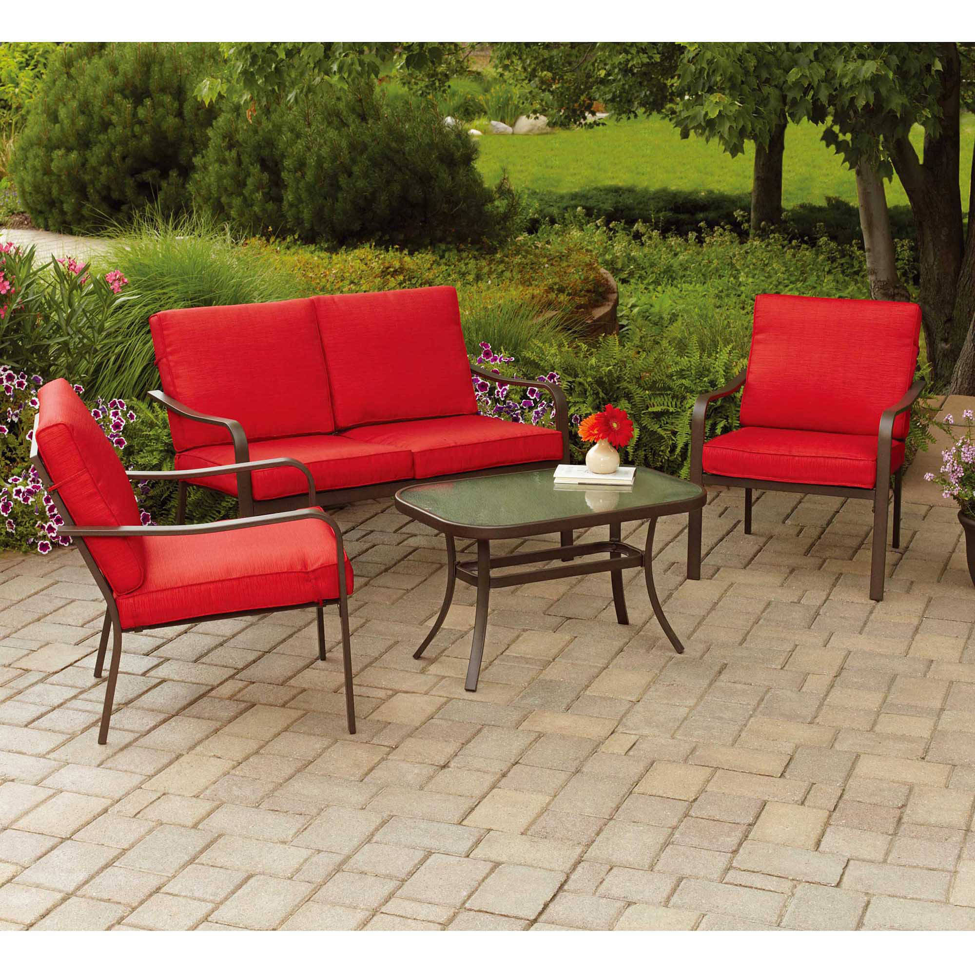 outdoor dining sets for 4 photo - 1