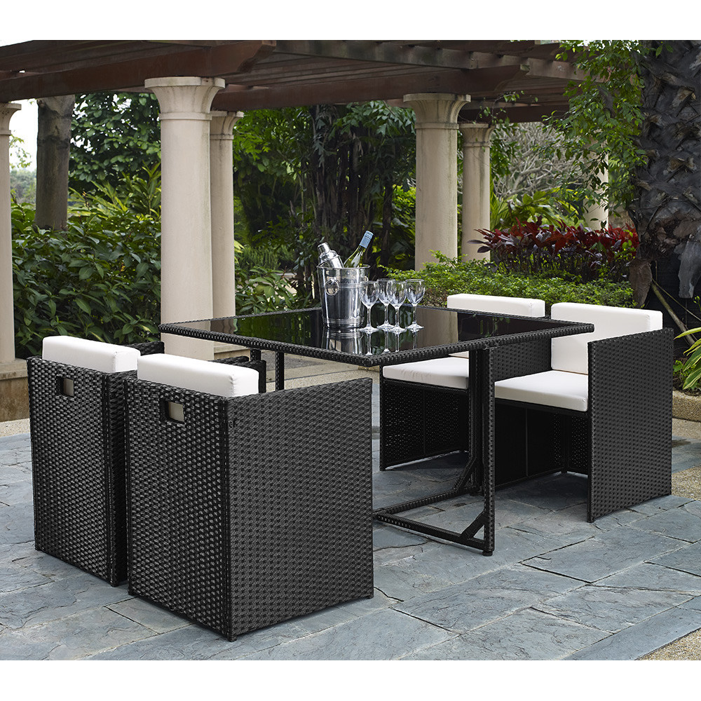 outdoor dining sets for 4 photo - 3