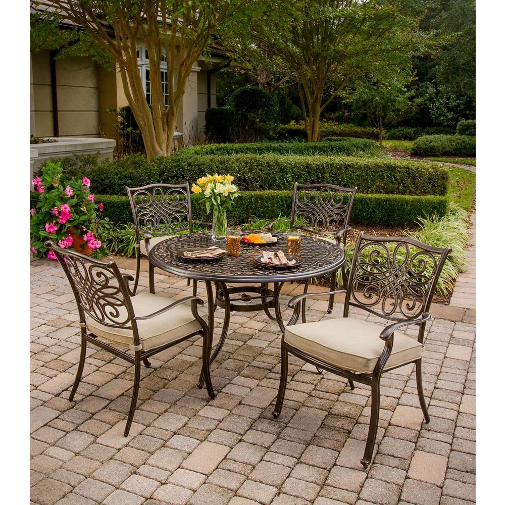 outdoor dining sets for 4 photo - 4