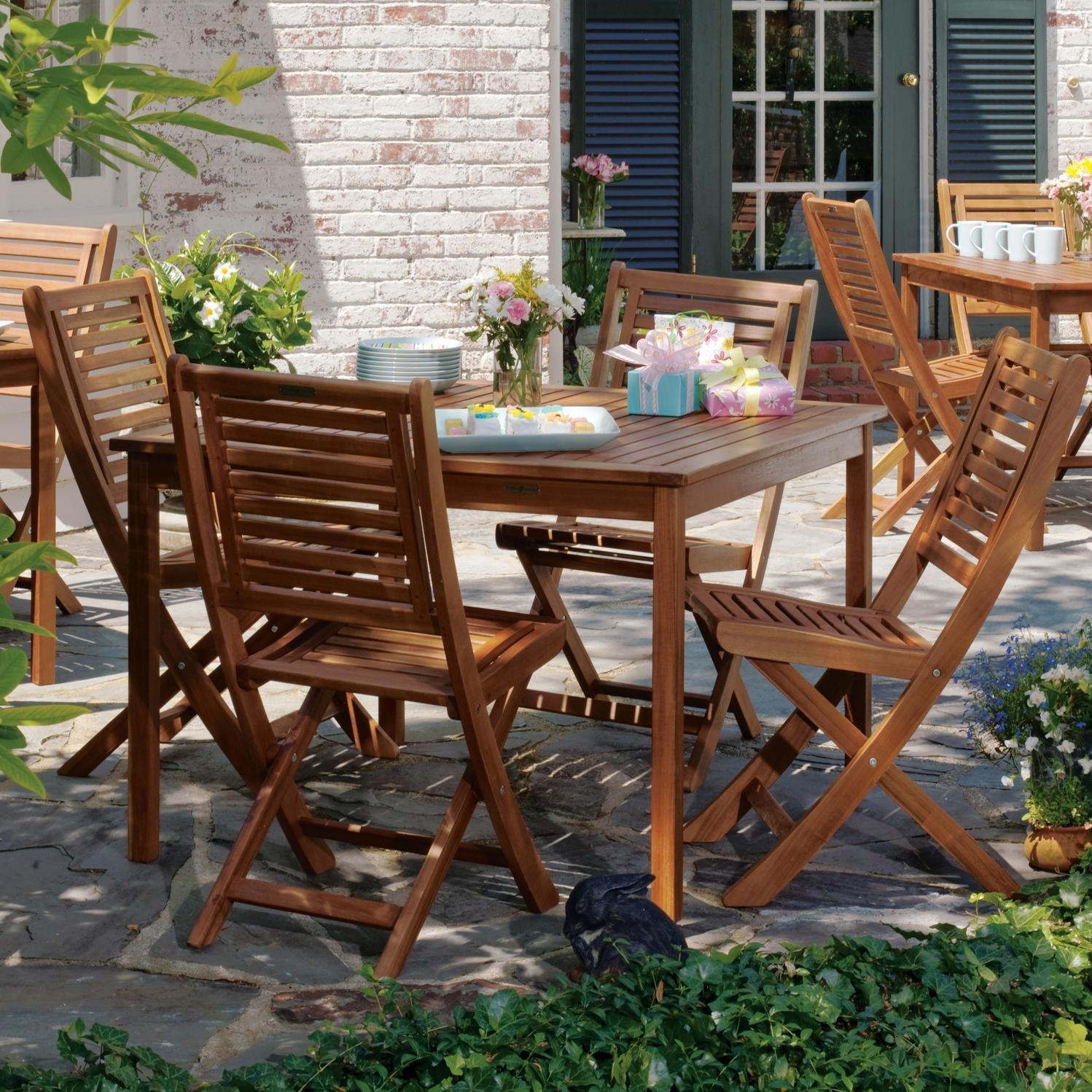outdoor dining sets for 4 photo - 5