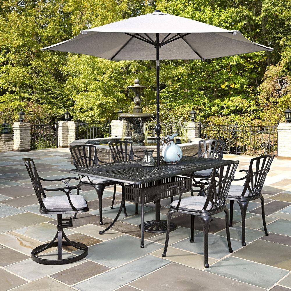 outdoor dining sets with umbrella photo - 4