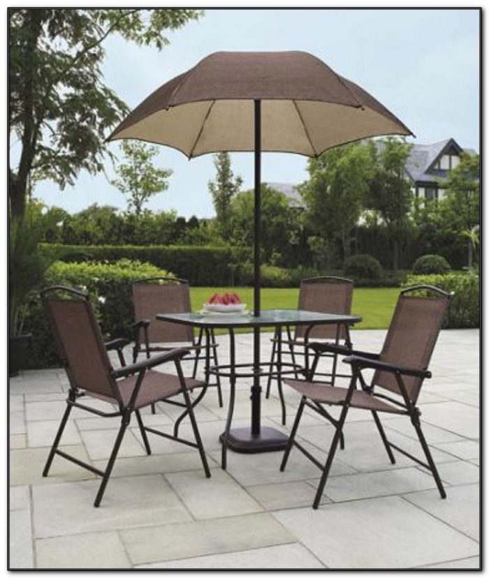outdoor dining sets with umbrella photo - 9