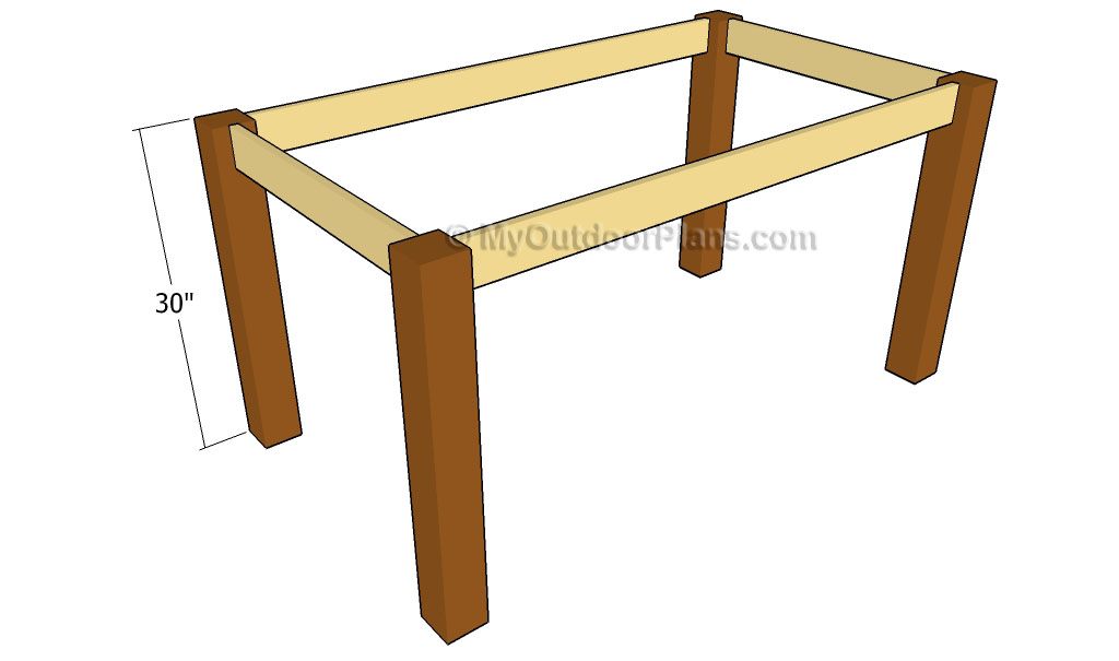 outdoor dining table plans photo - 6