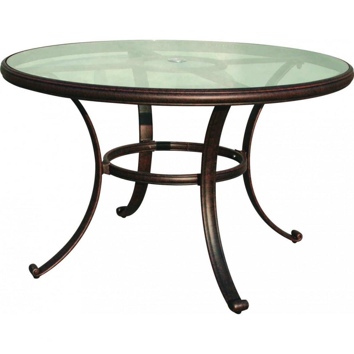 outdoor dining table replacement glass photo - 4