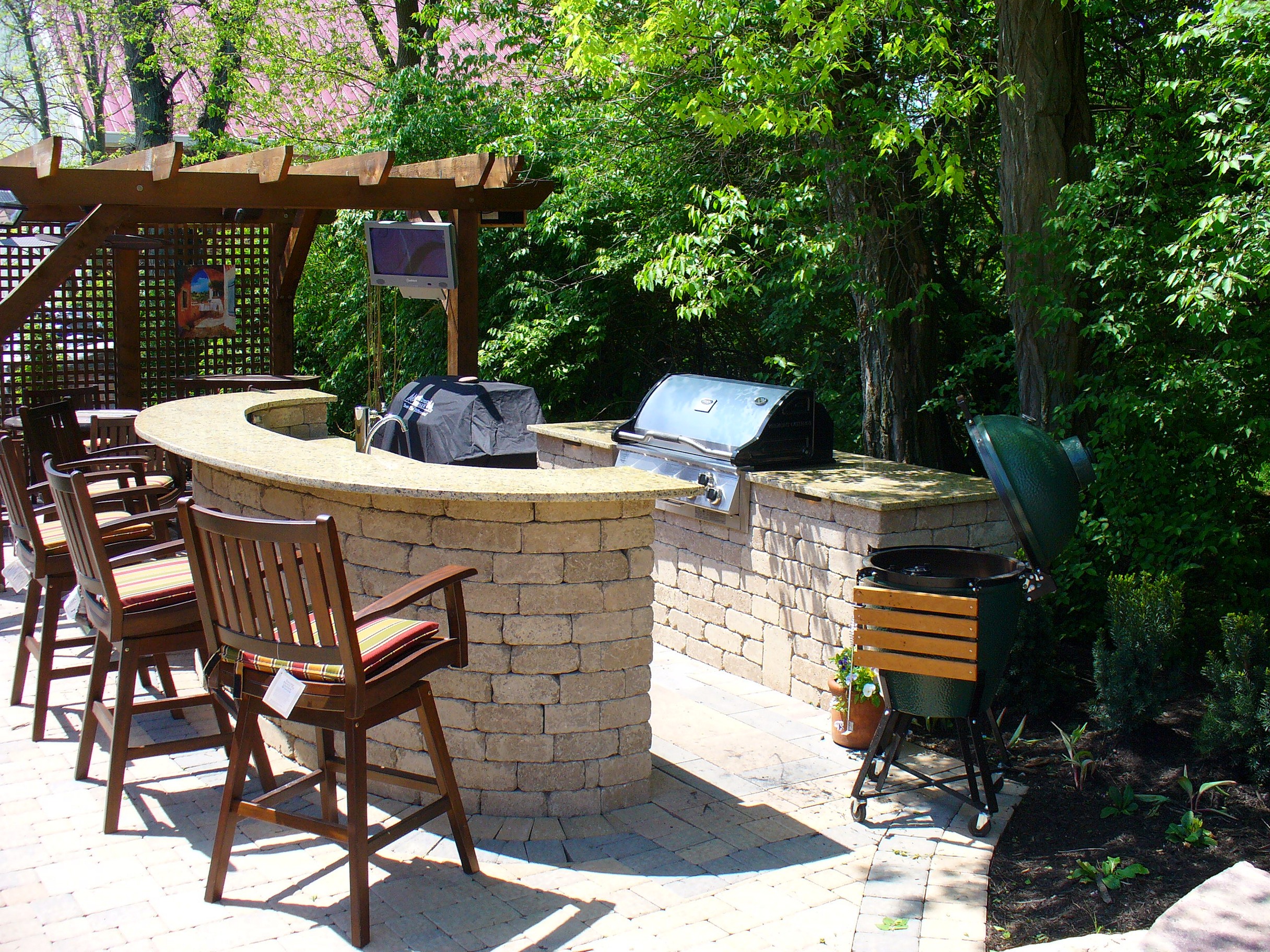 outdoor garden bar designs photo - 3