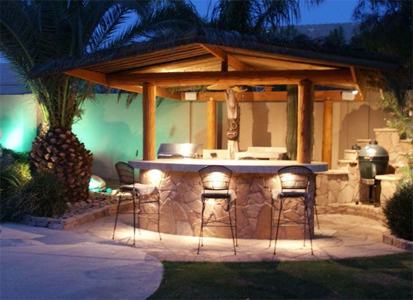 outdoor garden bar designs photo - 4