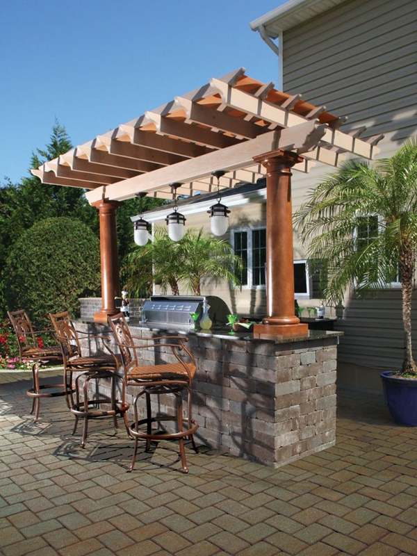 outdoor kitchen and patio omaha photo - 6