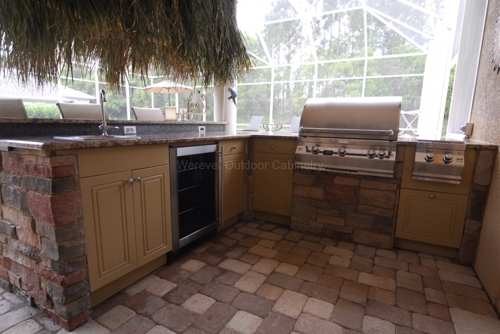 outdoor kitchen cabinets photo - 3
