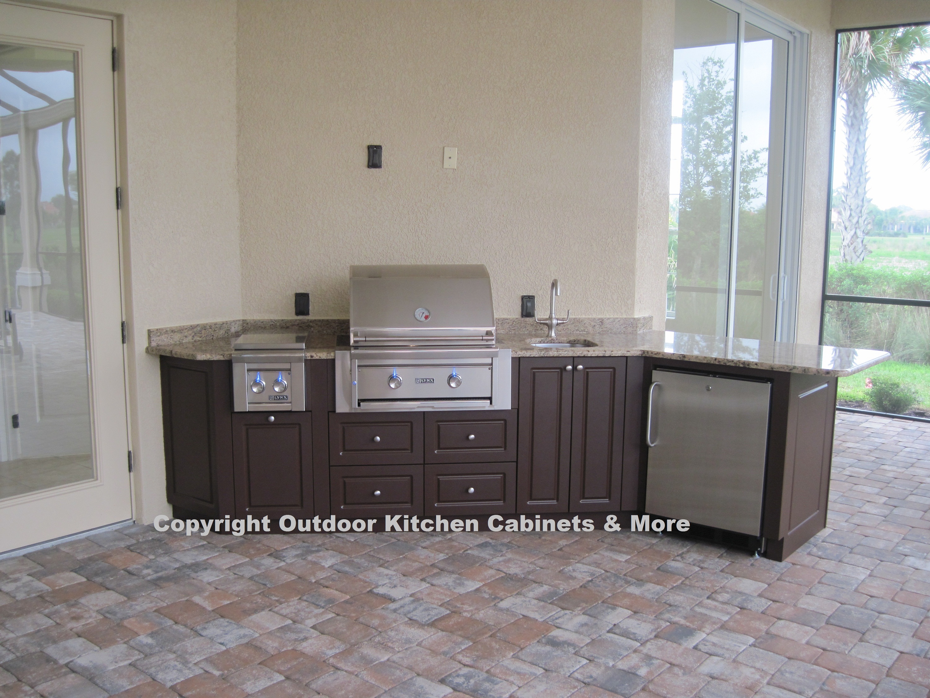 outdoor kitchen cabinets photo - 4