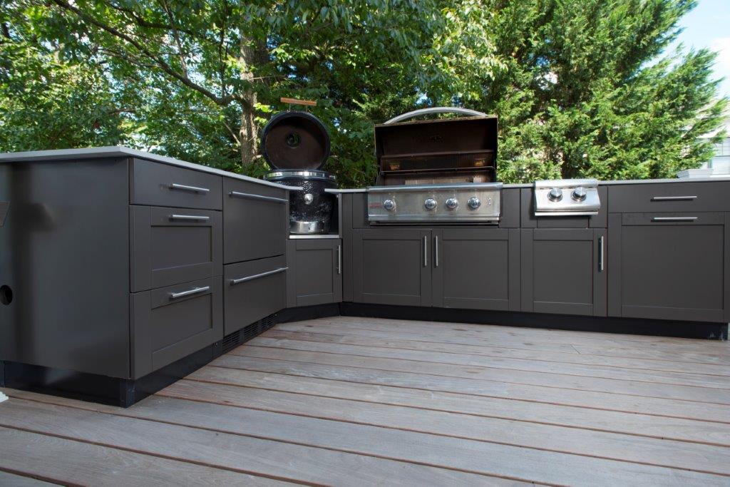 outdoor kitchen cabinets photo - 9