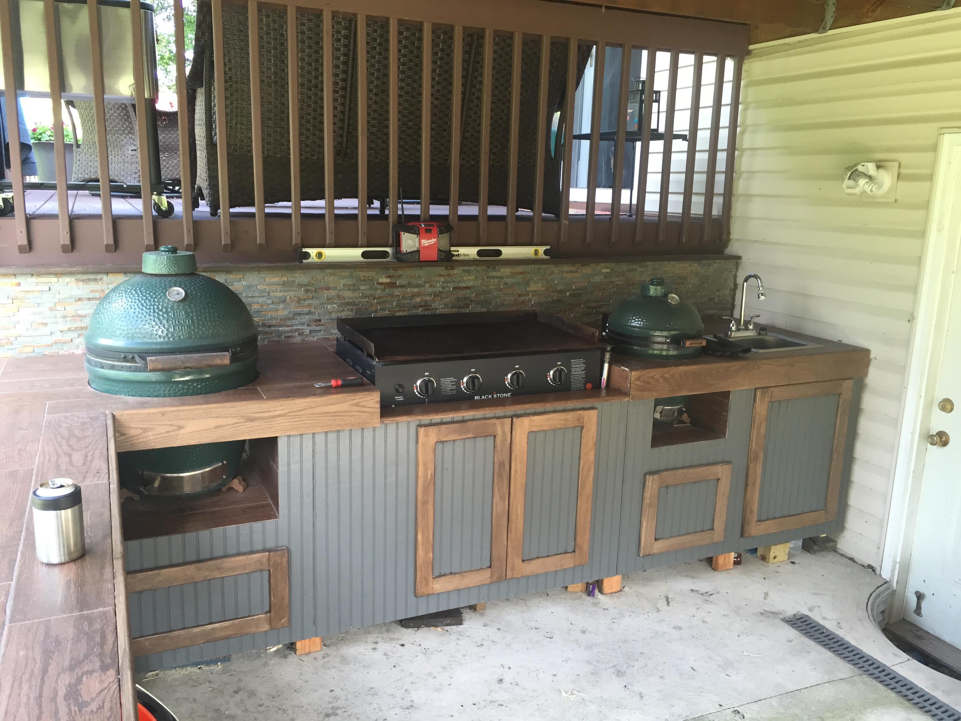 outdoor kitchen griddles photo - 4