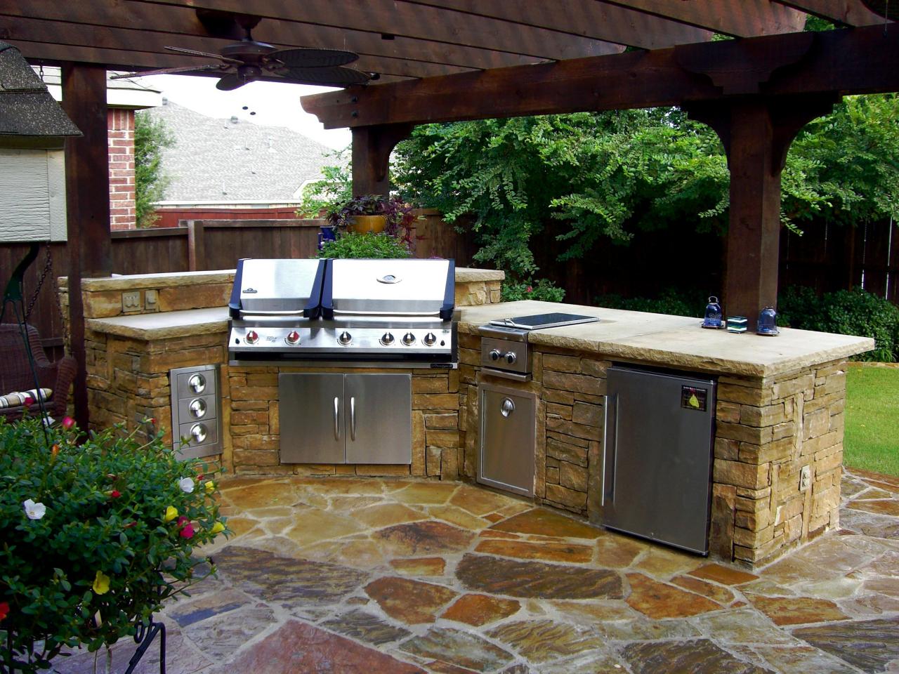 outdoor kitchen images photo - 4