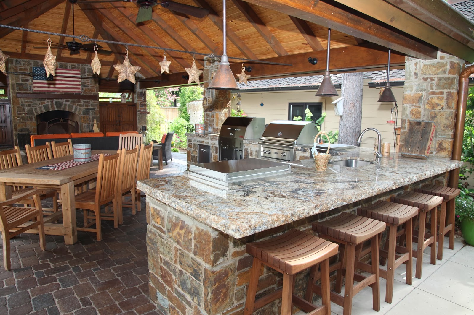 outdoor kitchen images photo - 5