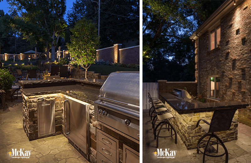 outdoor kitchen lighting ideas photo - 8