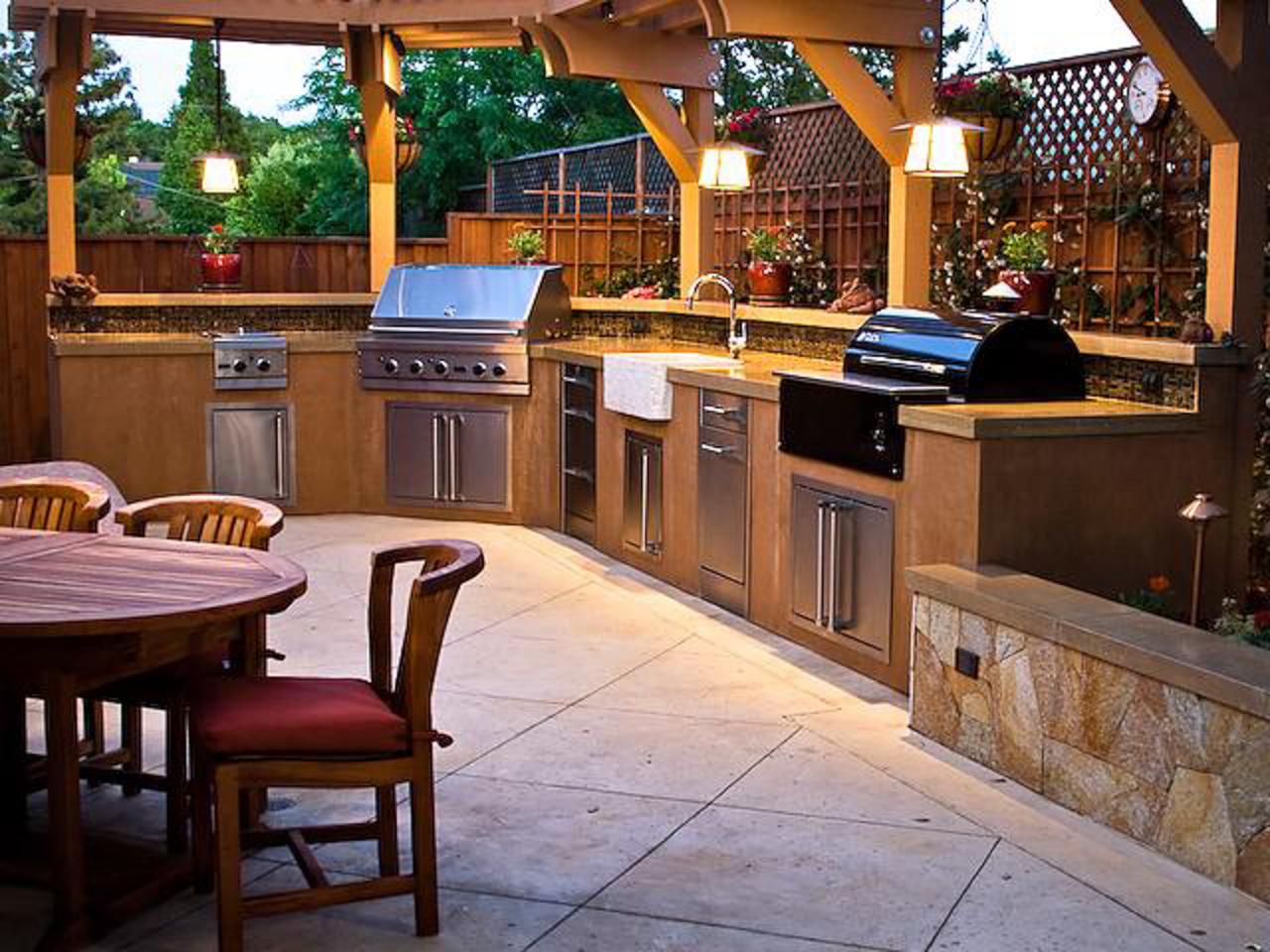 outdoor kitchen pictures photo - 1