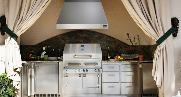 outdoor kitchen ventilation photo - 3