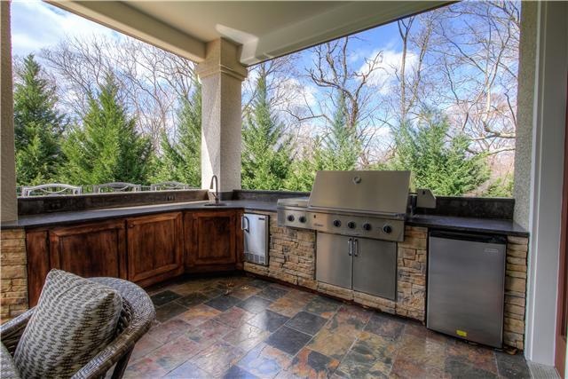 outdoor kitchen wood cabinets photo - 8