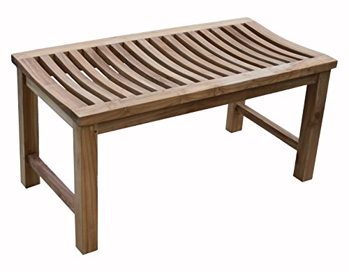 outdoor shower bench photo - 2